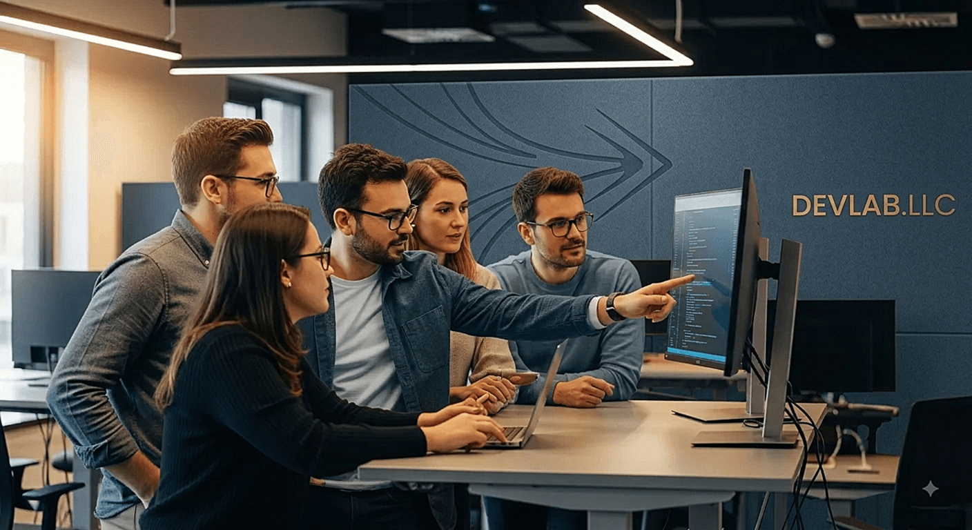 Pull request və code review şərhləri olan komanda iş axını